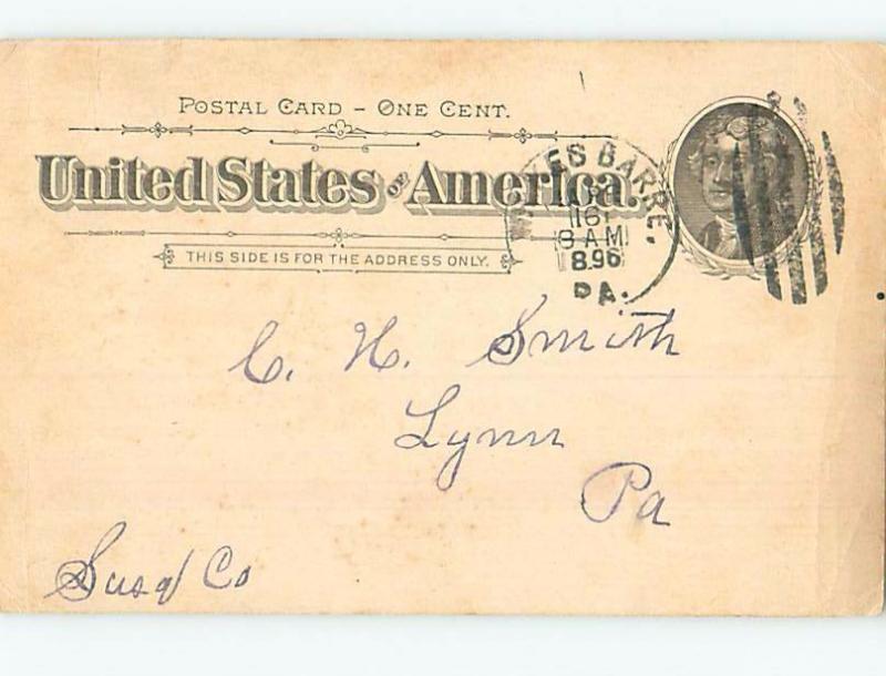 Pre-1907 POSTCARD SCENE hp9209