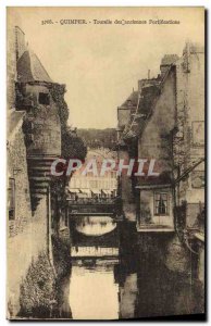 Old Postcard Quimper Turret old Fortifications