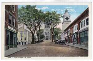 Plymouth, Mass, Town Square