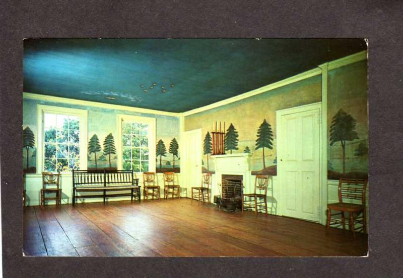 MA Masonic Masons Freemasonry Old Sturbridge Village Massachusetts Postcard