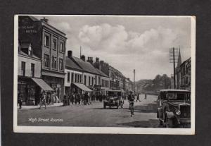 Ireland UK High Street St Antrim Old Cars Milton Series Carte Postale Postcard