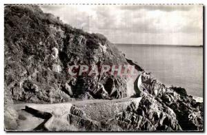 Postcard Old Saint Quay Portrieux The Trail Walk Corinche Favorite Bathers an...