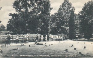 Swimming Pool Camp Maribel Collegeville Pennsylvania Artvue