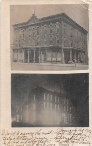 H93/ Boone Iowa RPPC Postcard c1910 Fire Disaster Butler Hotel 172