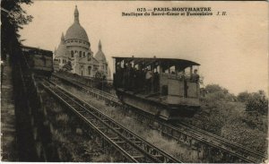 CPA Paris-Montmartre - Basilique de Sacre-Coeur et Funicularie (122629)