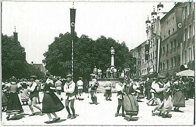 25641 - postcards VINTAGE POSTCARD: GERMANY Germany - Burghausen DANCIN-