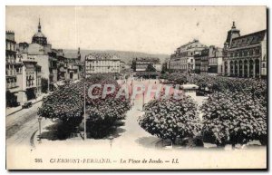 Old Postcard Clermont Ferrand Place de Jaude