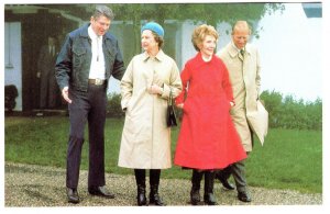 Queen Elizabeth II, Prince Philip, President and Nancy Reagan, Royalty,