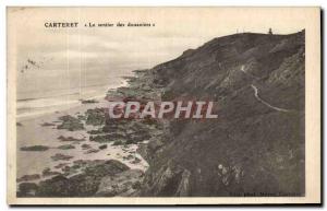 Old Postcard Customs Carteret The coastal footpath