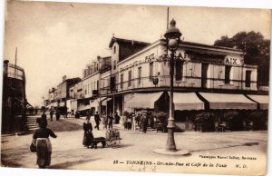 CPA AK TONNEINS-Grande Rue et Café de la Paix (264151)