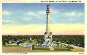 Soldiers' and Sailors' Monument - Des Moines, Iowa IA