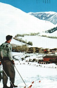 VINTAGE POSTCARD UNION PACIFIC RAILROAD CARD PENNY MOUNTAIN IDAHO 1955