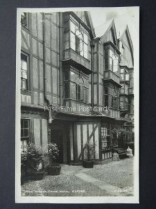 Oxfordshire OXFORD The Golden Cross Hotel c1940's RP Postcard by Walter Scott