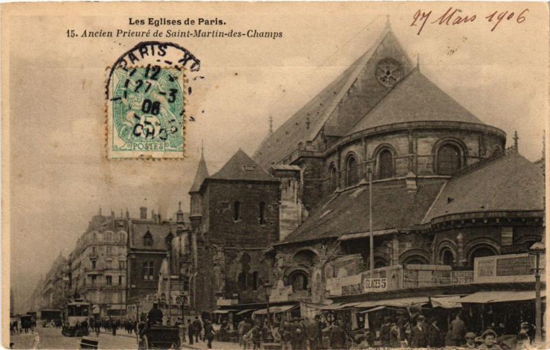 CPA PARIS 10e Les Eglises de Paris Ancien Prieure de Saint Martin Cha (254224)