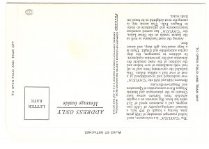 Letter card, SS Cayuga, Ontario, Folkard