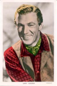 Gary Cooper Actor / Actress Movie Star Unused 