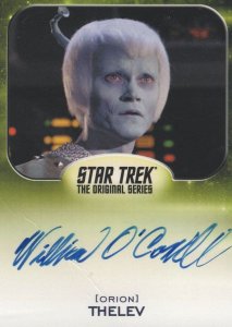 William O'Connell Star Trek Original Series Signed Card Please Read