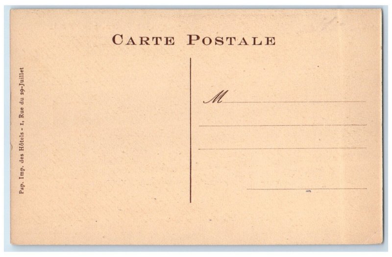 c1910 Carlton Hotel Avenue Des Champs Elysees Paris France Unposted Postcard