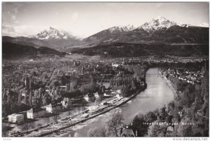 RP, Bird's Eye View, Gegen Suden, INNSBRUCK (Tirol), Austria, 1920-1940s