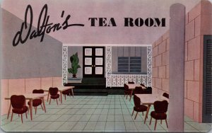 Dalton's Tea Room Baton Rouge LA Postcard PC450