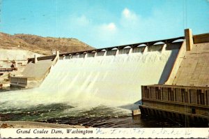 Washington Grand Coulee Dam Spillway 1971