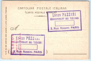 Deluca  Brothers Acrobats Troupe Postcard