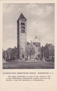 Washington DC Covenant First Presbyterian Church  Albertype