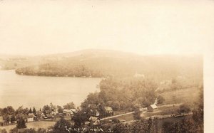 LP84   Lake Winola Pennsylvania  Postcard  RPPC  View 