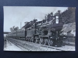 Steam Locomotive No.487 S.R. Southern Railway RP Postcard