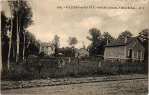 CPA VILLIERS-sur-MARNE Bois de Gaumont Avenue du Lac (600242)