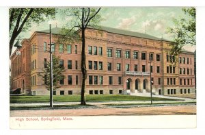 MA - Springfield. High School, State Street