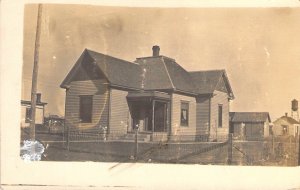 RPPC Real Photo,Old Wood House, Old Postcard