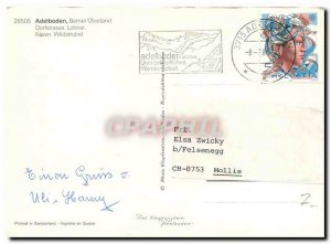 Postcard Modern Adelboden Berner Oberland