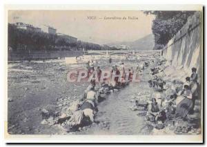 Nice Old Postcard Lavandieres Paillon TOP