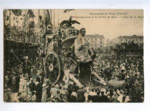 247916 FRANCE NICE Carnival 1913 year RPPC to DORPAT ESTONIA