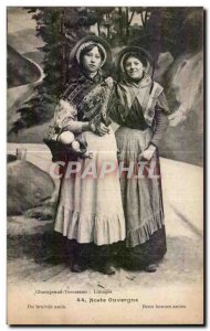 Old Postcard Limoges Noste Ouvergne Auvergne Folklore Costume
