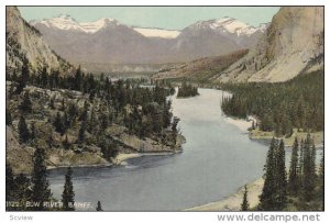 BANFF, Alberta, Canada, 1900-1910's; Bow River