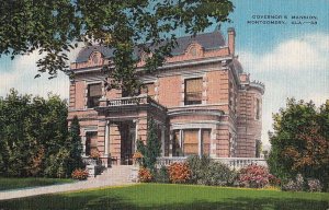 Postcard Governor's Mansion Montgomery AL