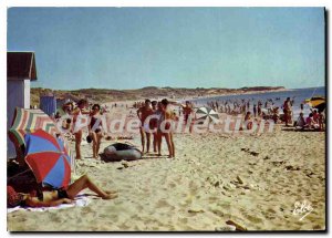 Postcard Modern Ile D'Oleron The Beach Of Domino