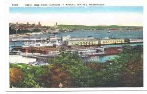 Smith Cove Piers (longest in the World) Seattle Washington