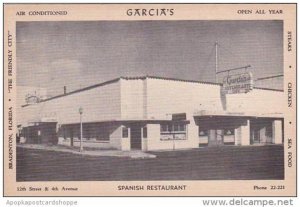 Florida Bradenton Garcias Spanish Restaurant