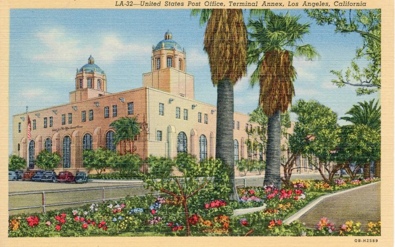 PC6754   US POST OFFICE, TERMINAL ANNEX, LOS ANGELES, CALIFORNIA