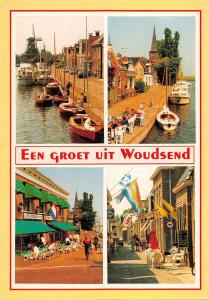 BR86483 een groet uit woudsend ship bateaux netherlands