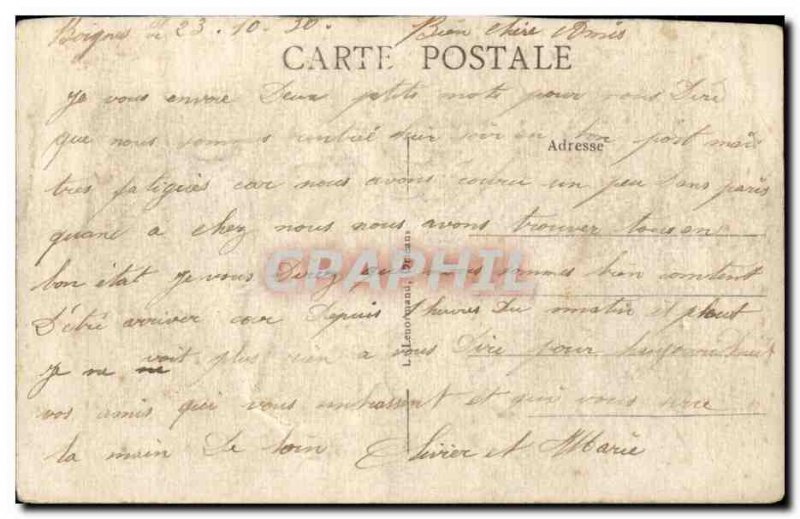 Old Postcard General view Boynes has theft & # 39oiseau