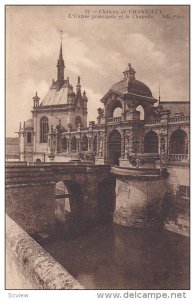 L'Entree Principale Et La Chapelle, Chateau De CHANTILLY (Oise), France, PU-1912