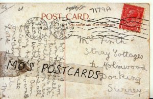 Genealogy Postcard - Finch - N. Holmwood - Dorking - Surrey - Ref 7179A