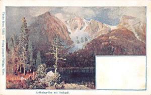 Antholzer-See Italy Scenic View Phillip and Kramer Antique Postcard J63880