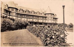 St Andrews NB Canada Algonquin Hotel Real Photo Antique Postcard K30393