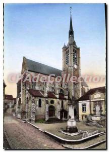 Postcard Modern Donnemarie en Montois (S & M) Church of Our Lady (twelfth and...