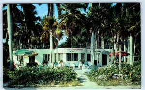 MIAMI, Florida FL ~ Roadside OLLIE TROUT TRAILER PARK 1952  Postcard